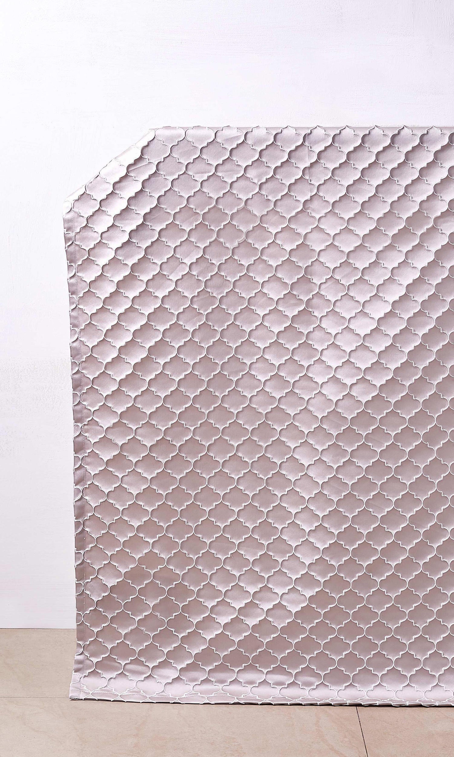 Silk Blend Window Treatments Fabric By the Metre (Pastel Pink)