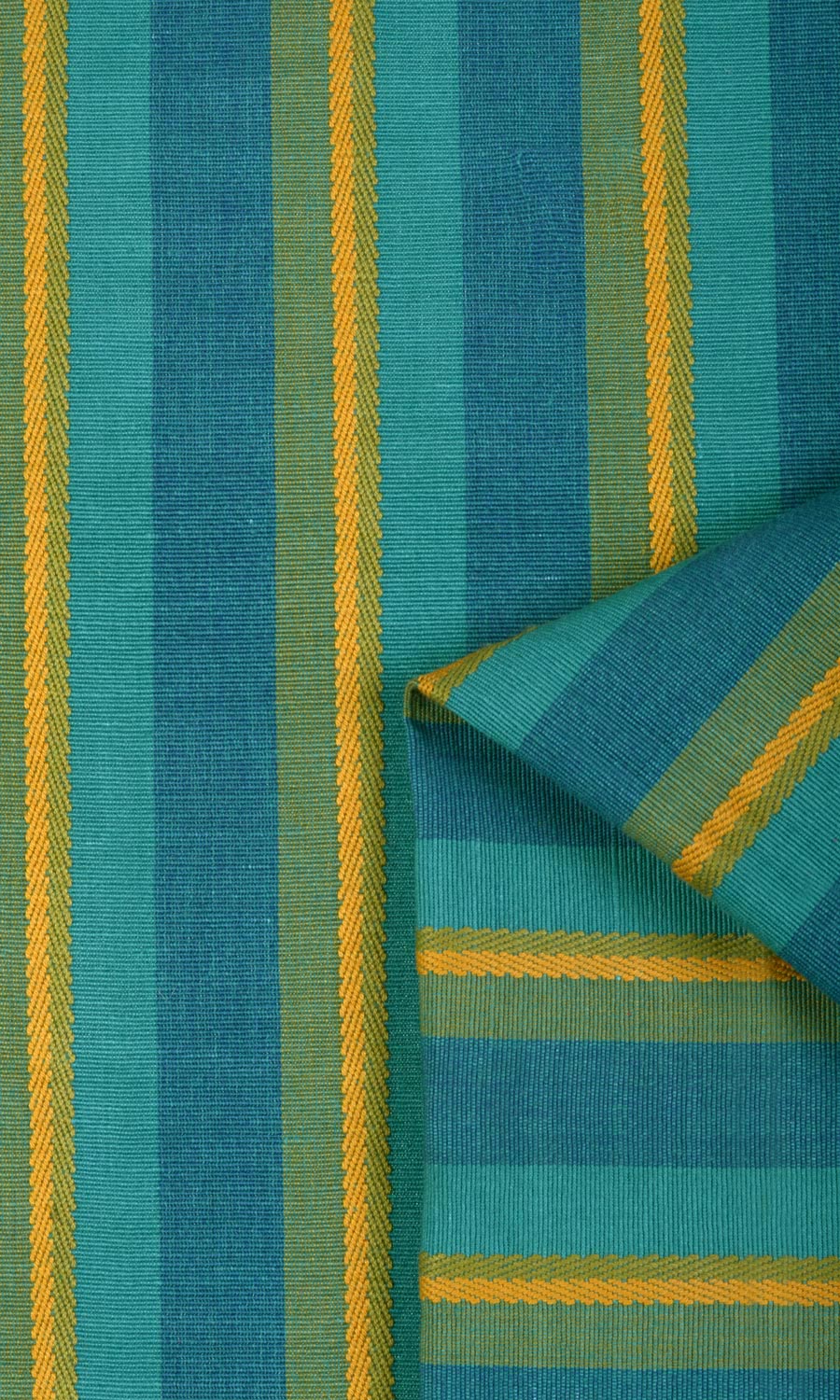 Cotton Window Treatments Fabric By the Metre (Blue)