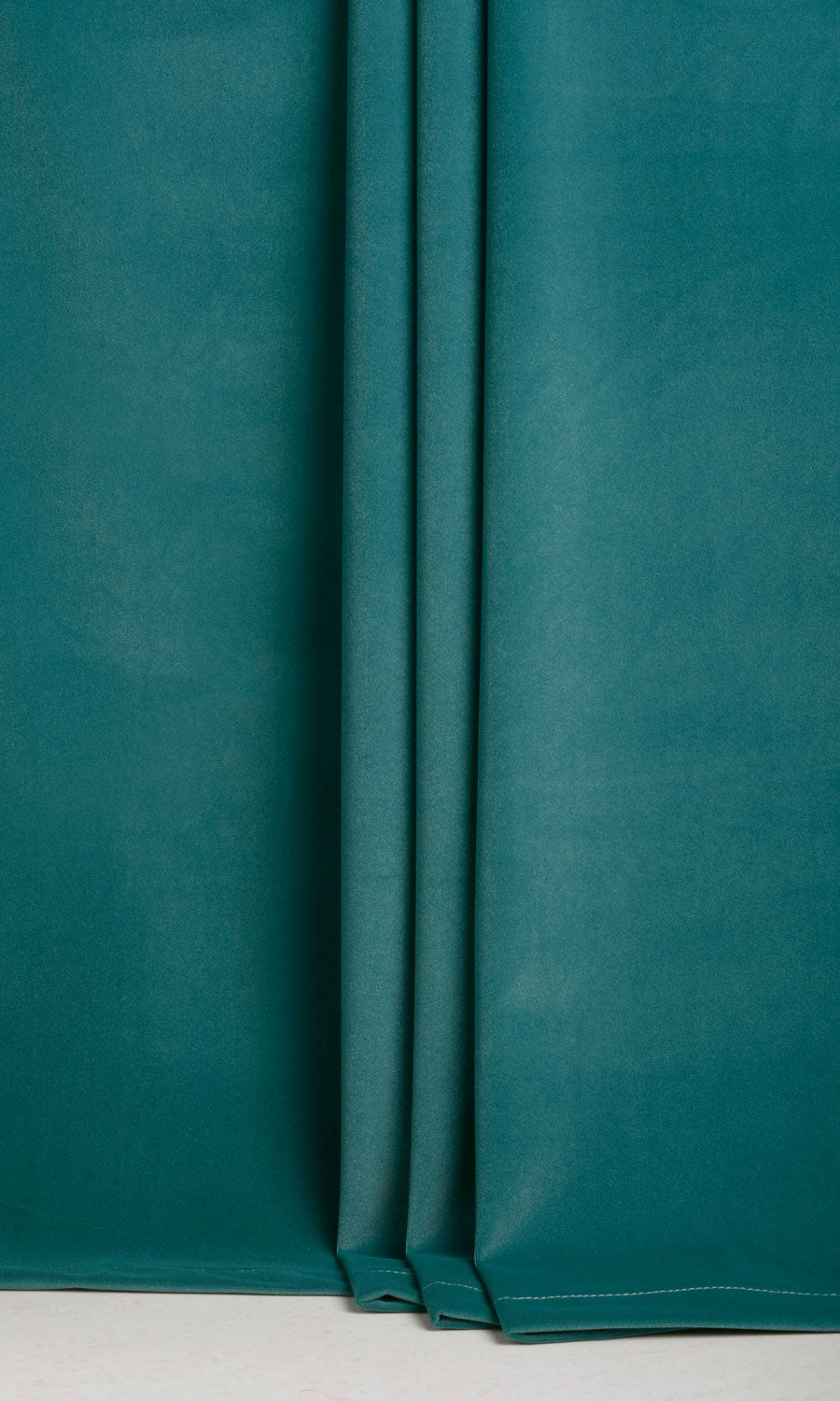Velvet Made-to-Measure Roman Blinds (Teal Blue/ Green)