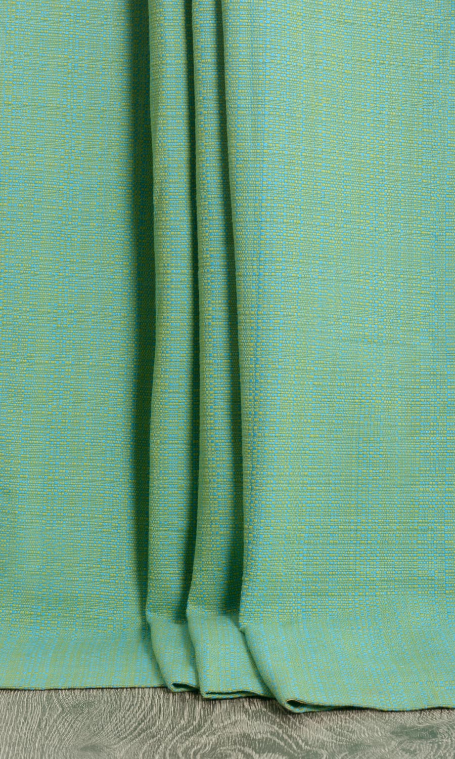 Cotton Roman Blinds & Window Shades (Green-Blue)