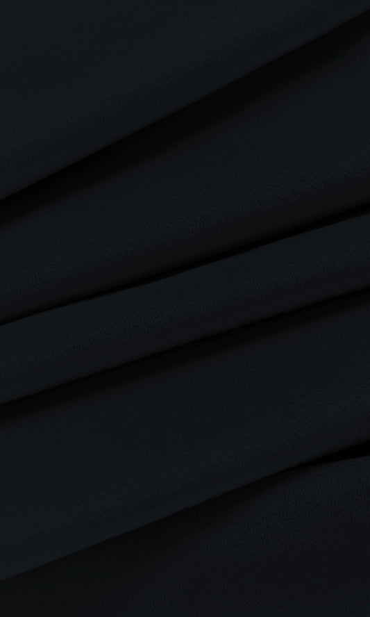 Velvet Fabric Blinds (Black)
