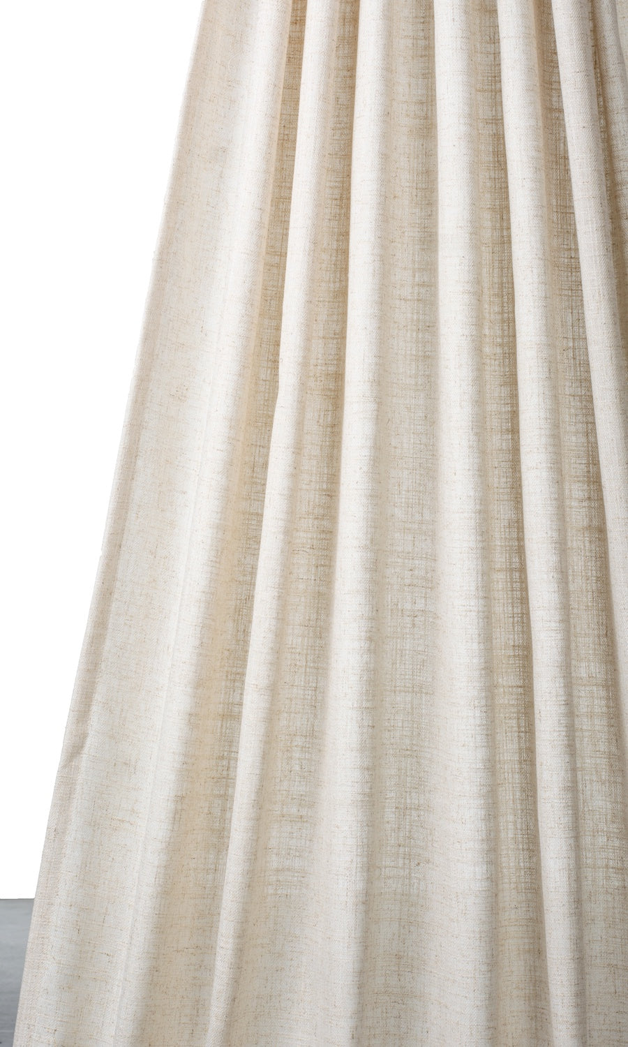 Plain Semi-Sheer Home Textile Fabric Material By the Metre (Beige)