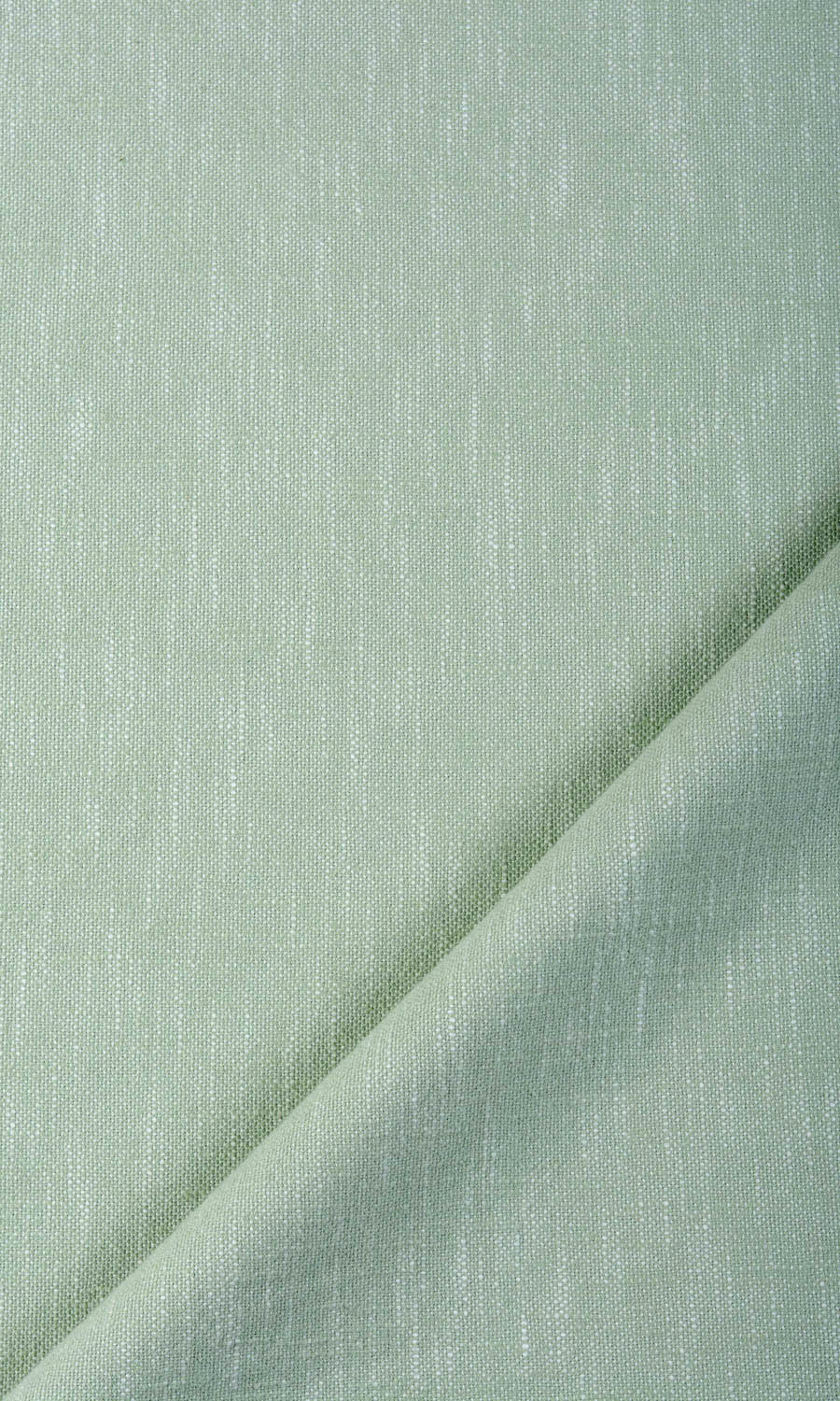 Plain Cotton Window Treatments Fabric Sample (Sea Green/ Blue)