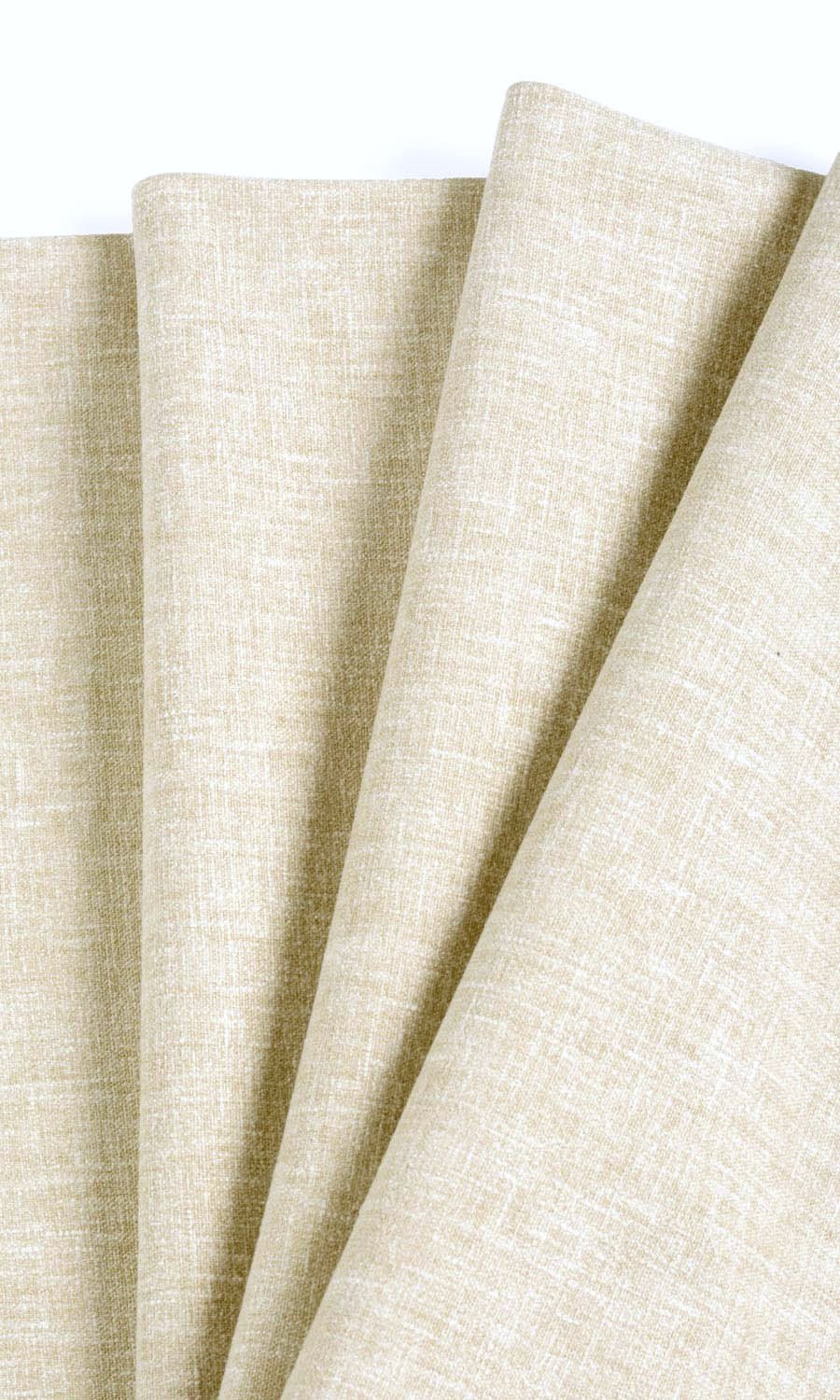 Linen Texture Free Fabric Material Sample (Oatmeal Beige)