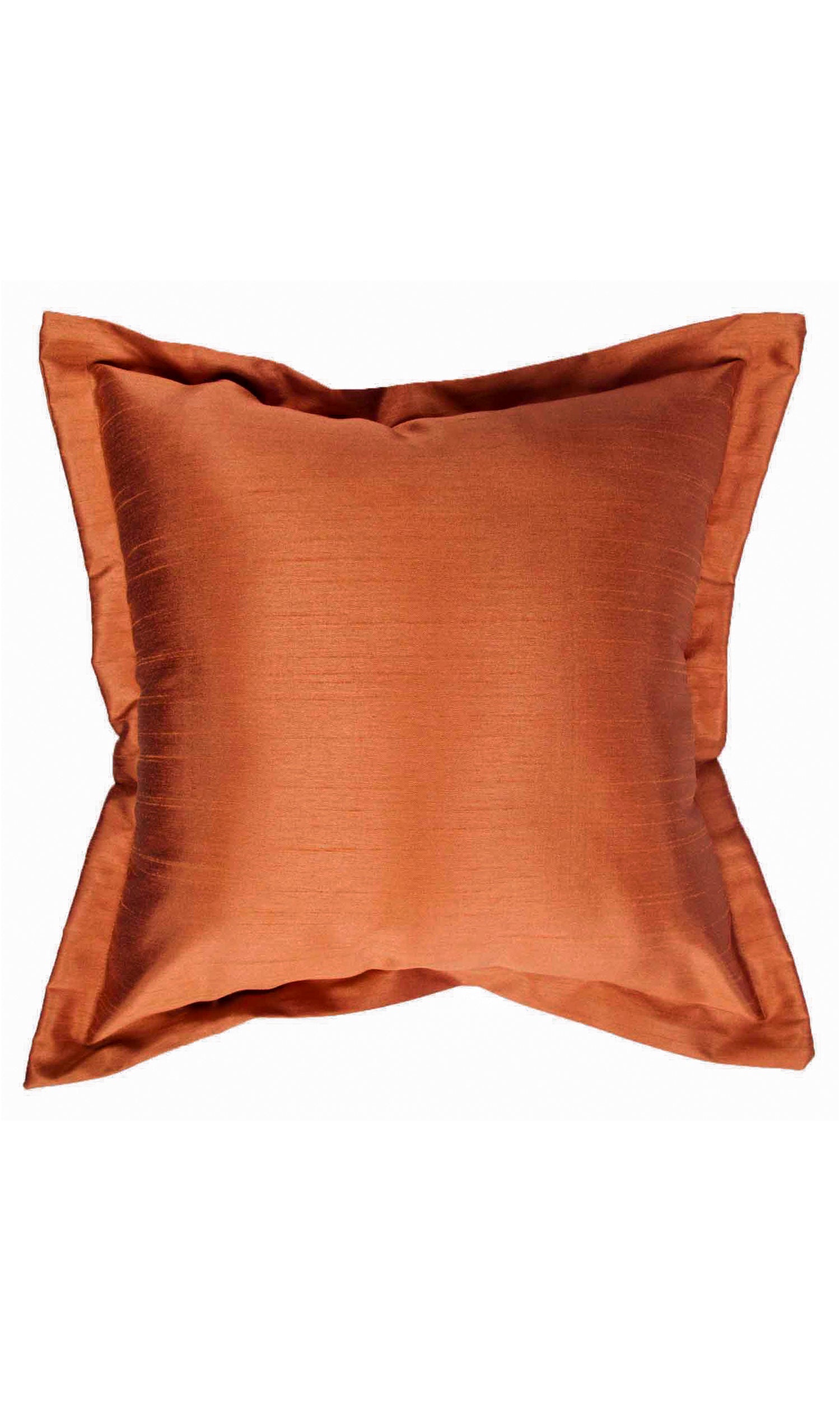Faux Silk Shades (Red/ Orange) Extra Long Short Wide