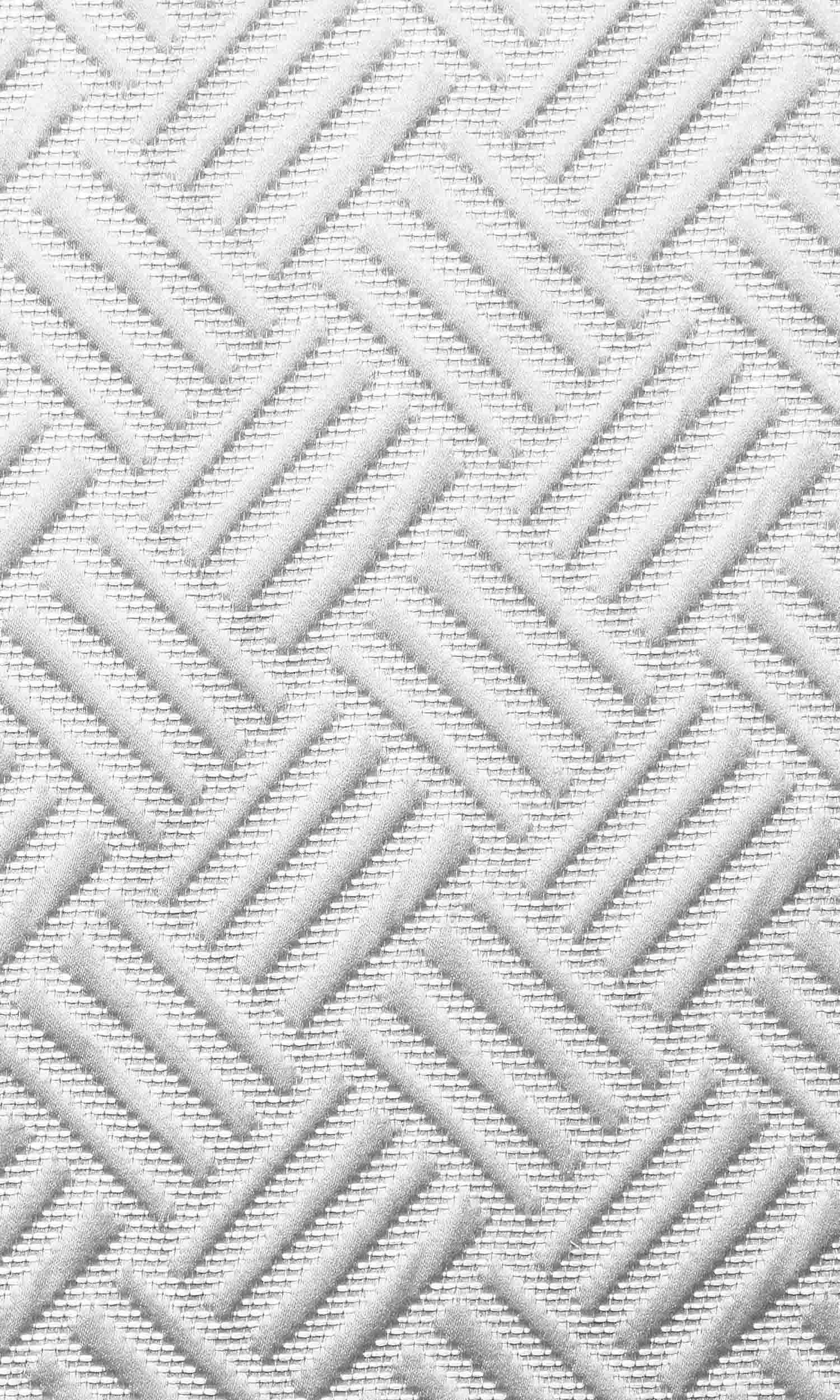 Silk Blend Flat, Plain, Fake, Faux, European Relaxed Roman Blinds (Cotton White)