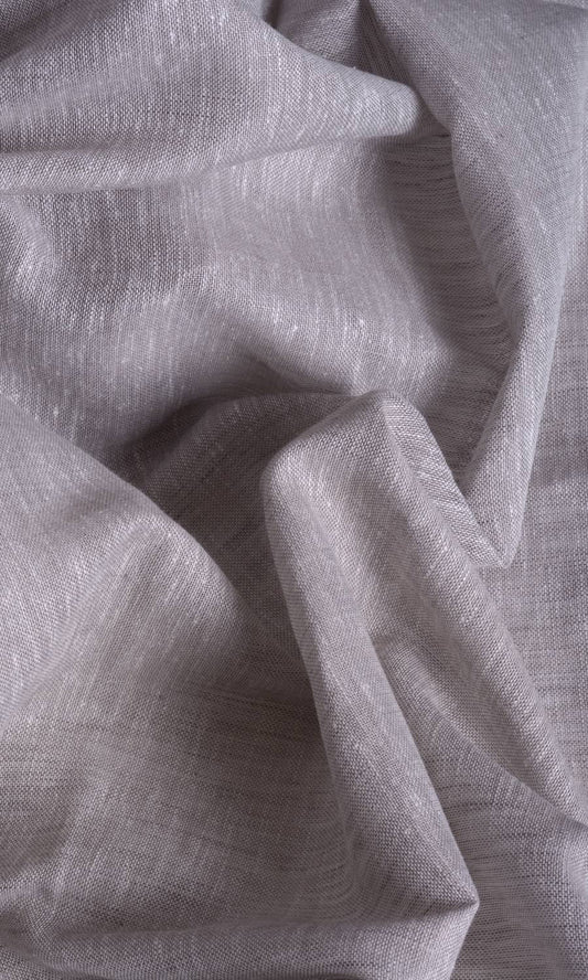 Sheer Home Décor Fabric By the Metre (Black/ Grey)
