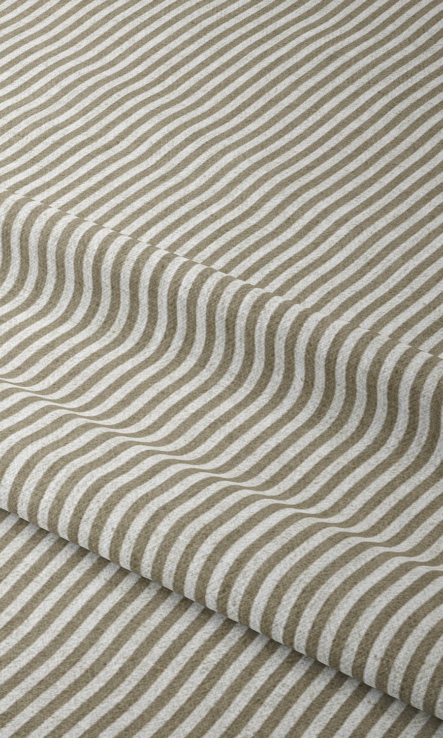 Modern Geometric Patterned Flat, Plain, Fake, Faux, European Relaxed Roman Blinds (Green-Beige)