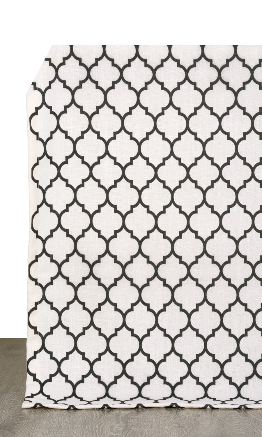 Moroccan Tiled Blinds (Cream/ Black) for Living, Bedroom, Kitchen, Bathroom
