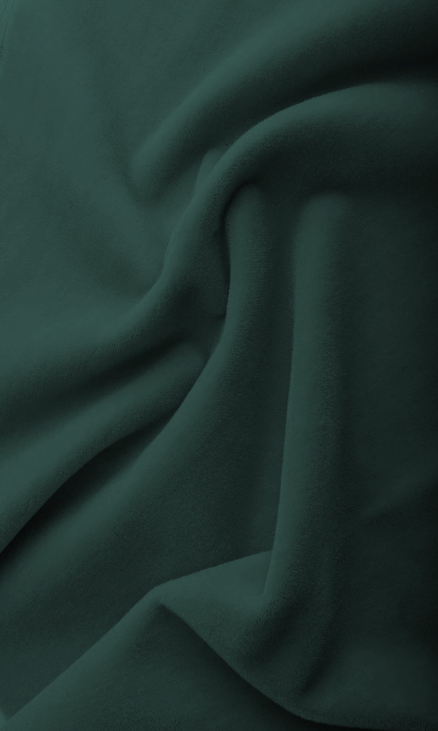 Velvet Home Textile Fabric Material Sample (Peacock Blue/ Green)