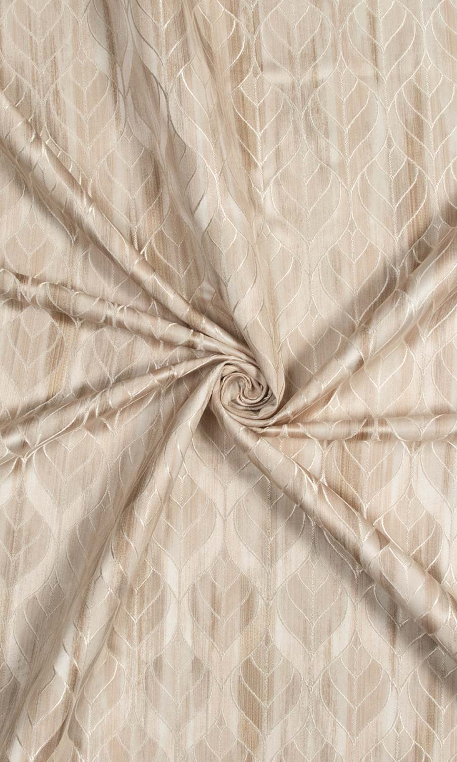 Petal Patterned Shades (Pale Beige/Brown) for Living, Bedroom, Kitchen, Bathroom