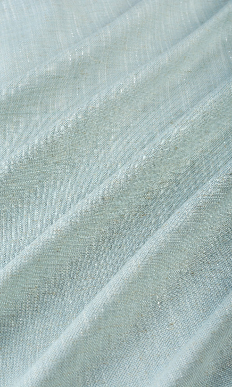 Plain Linen-Blend Any Size Style Roman Blinds (Powder Blue)