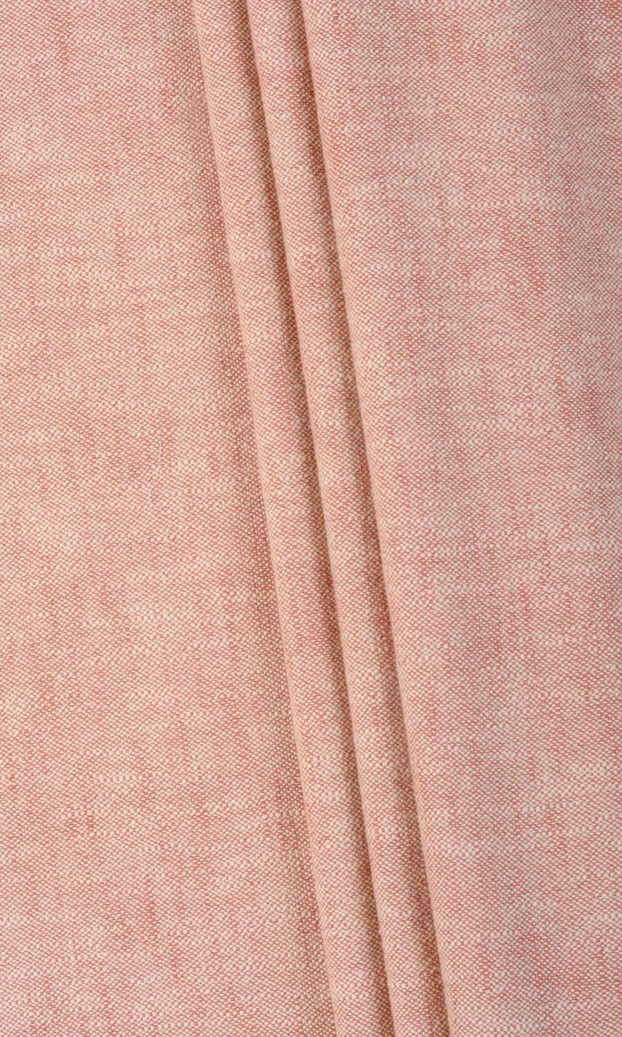 Plain Cotton Roman Shades (Coral Red) Extra Long Short Wide