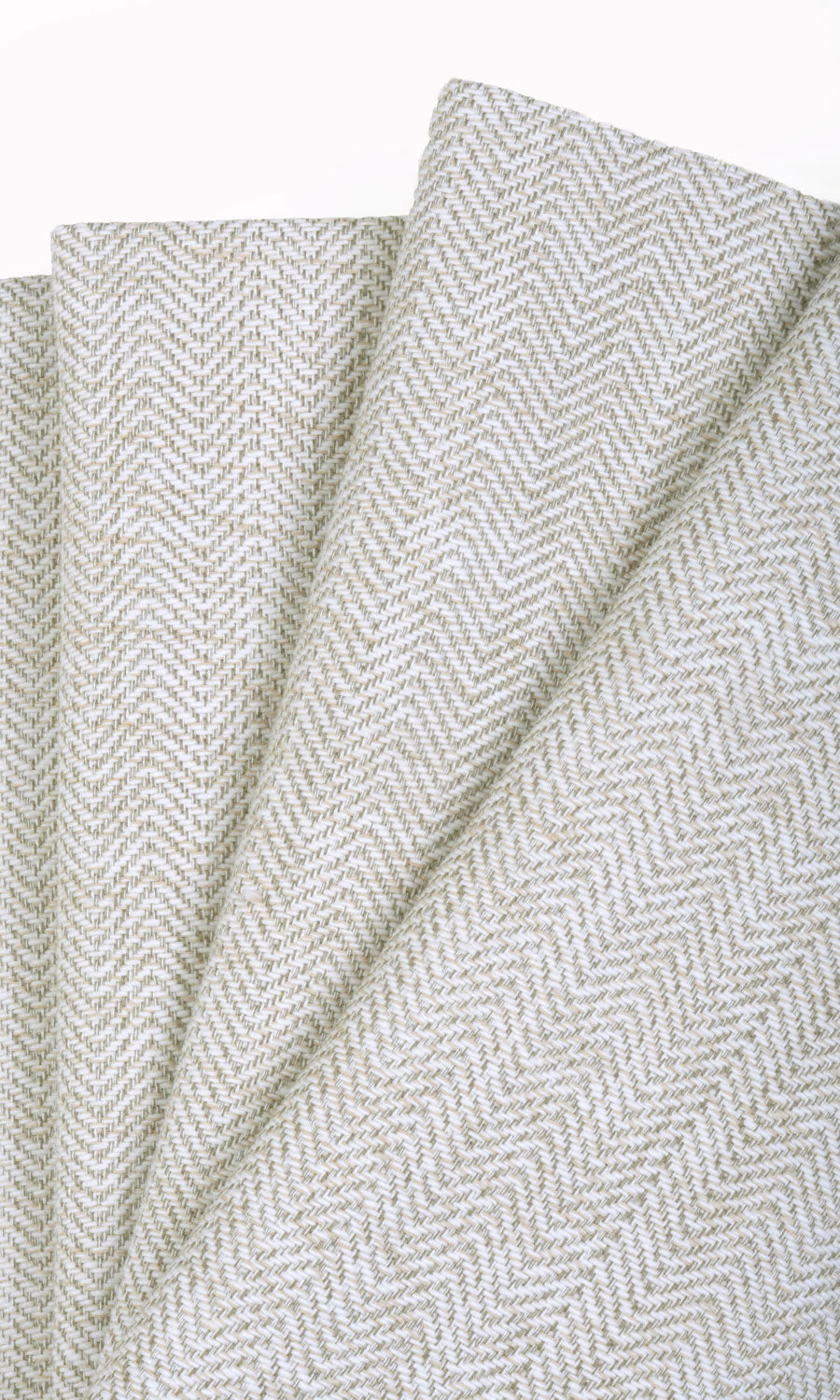 Cotton Window Treatments Fabric Sample (Cream)