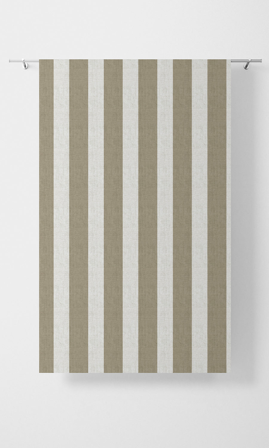 Striped Print Shades (Beige/ White) Extra Long Short Wide