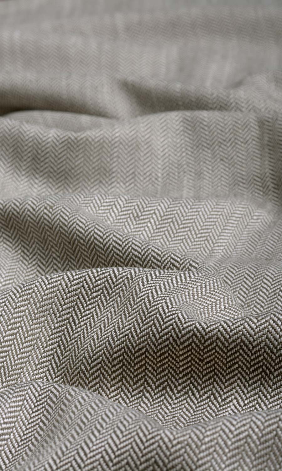 Herringbone Textured Blinds (Grey) Extra Long Short Wide