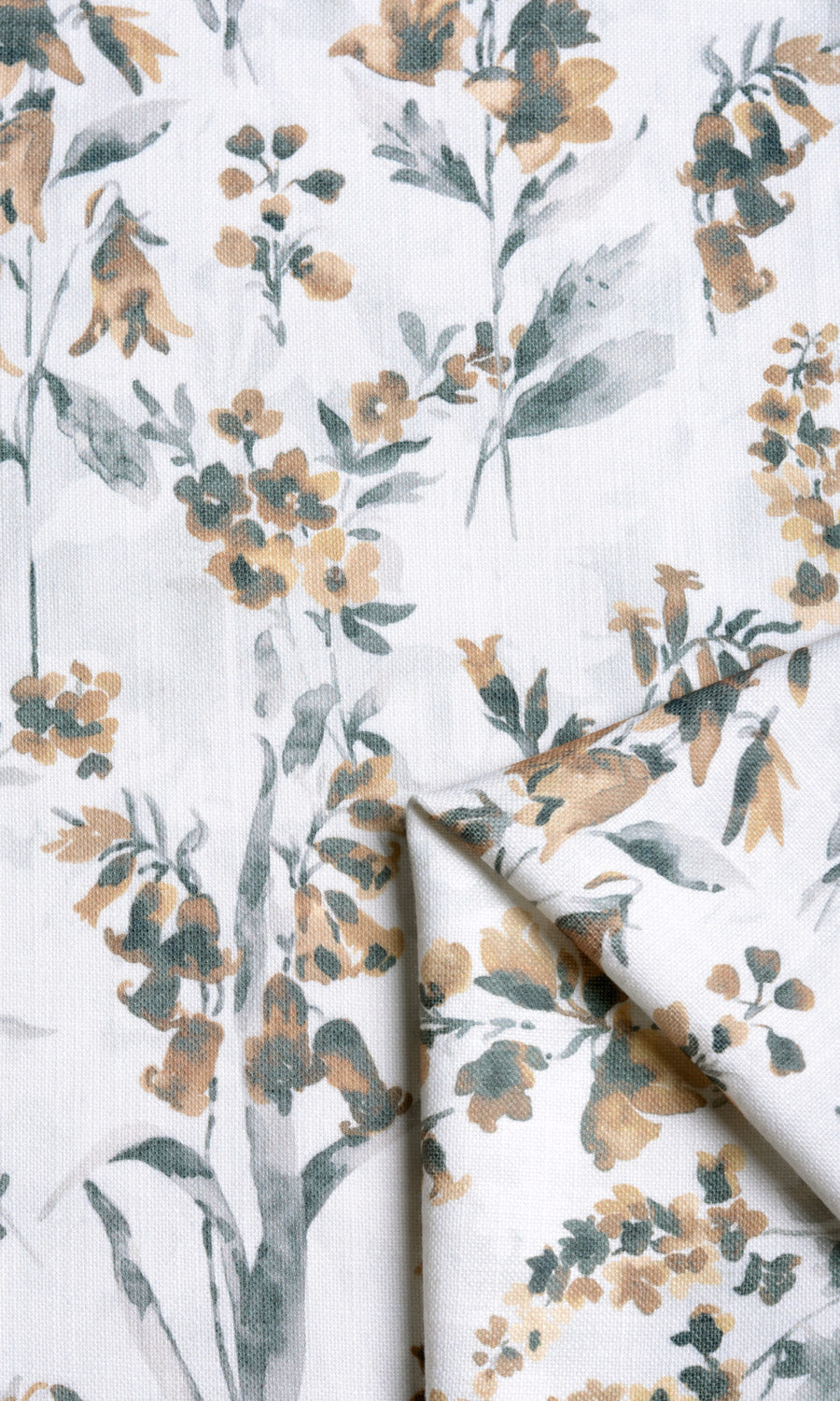 Floral Print Shades (Beige/ Brown) Extra Long Short Wide