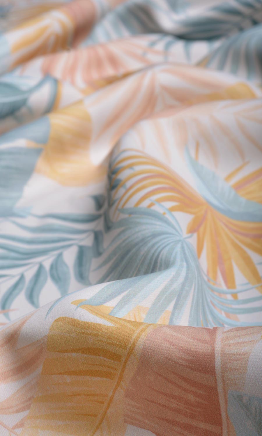 Botanical Floral Any Size Style Roman Blinds (Pink/ Blue/ Yellow)