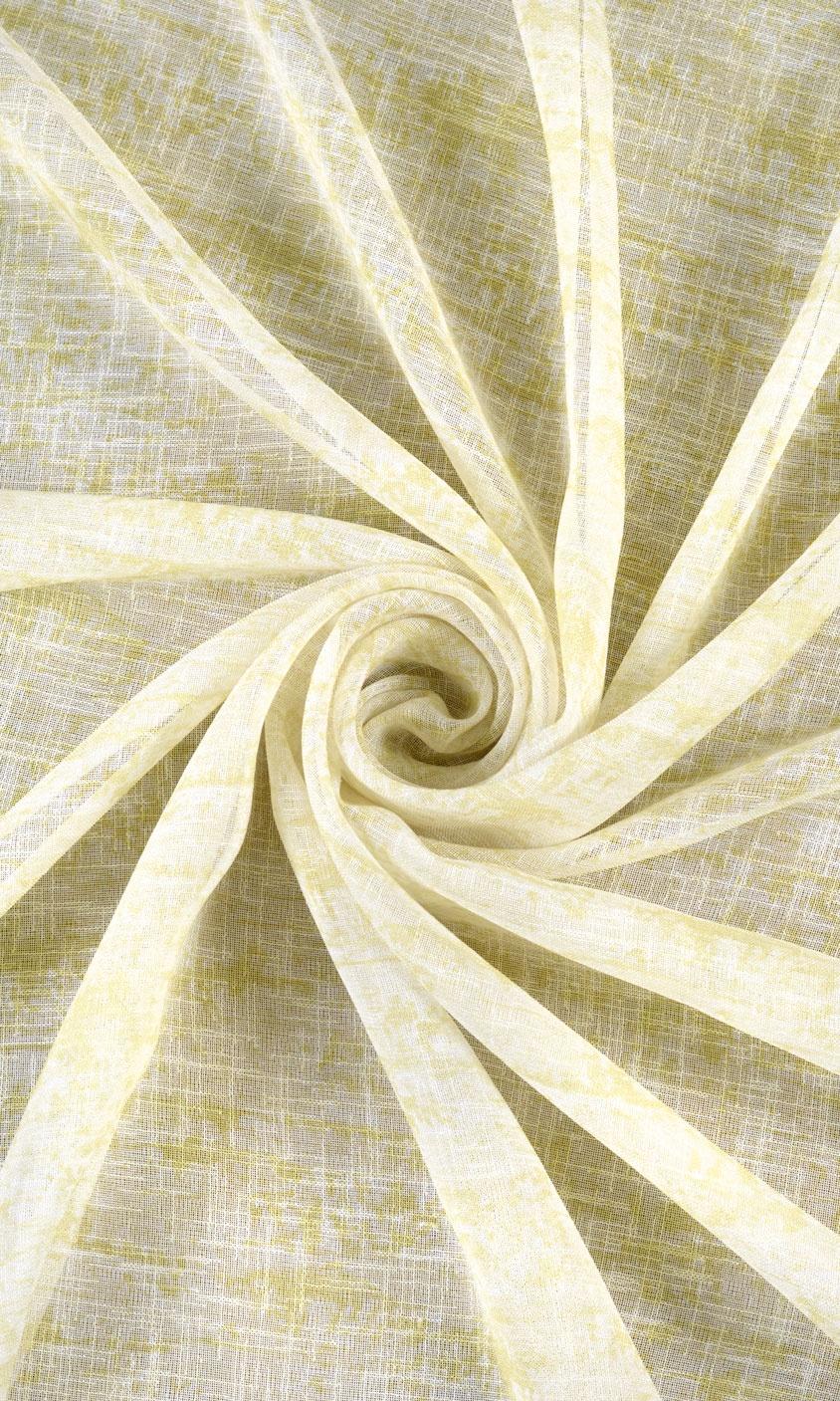 Textured Sheer Roman Blinds & Window Shades (Yellow-Green)