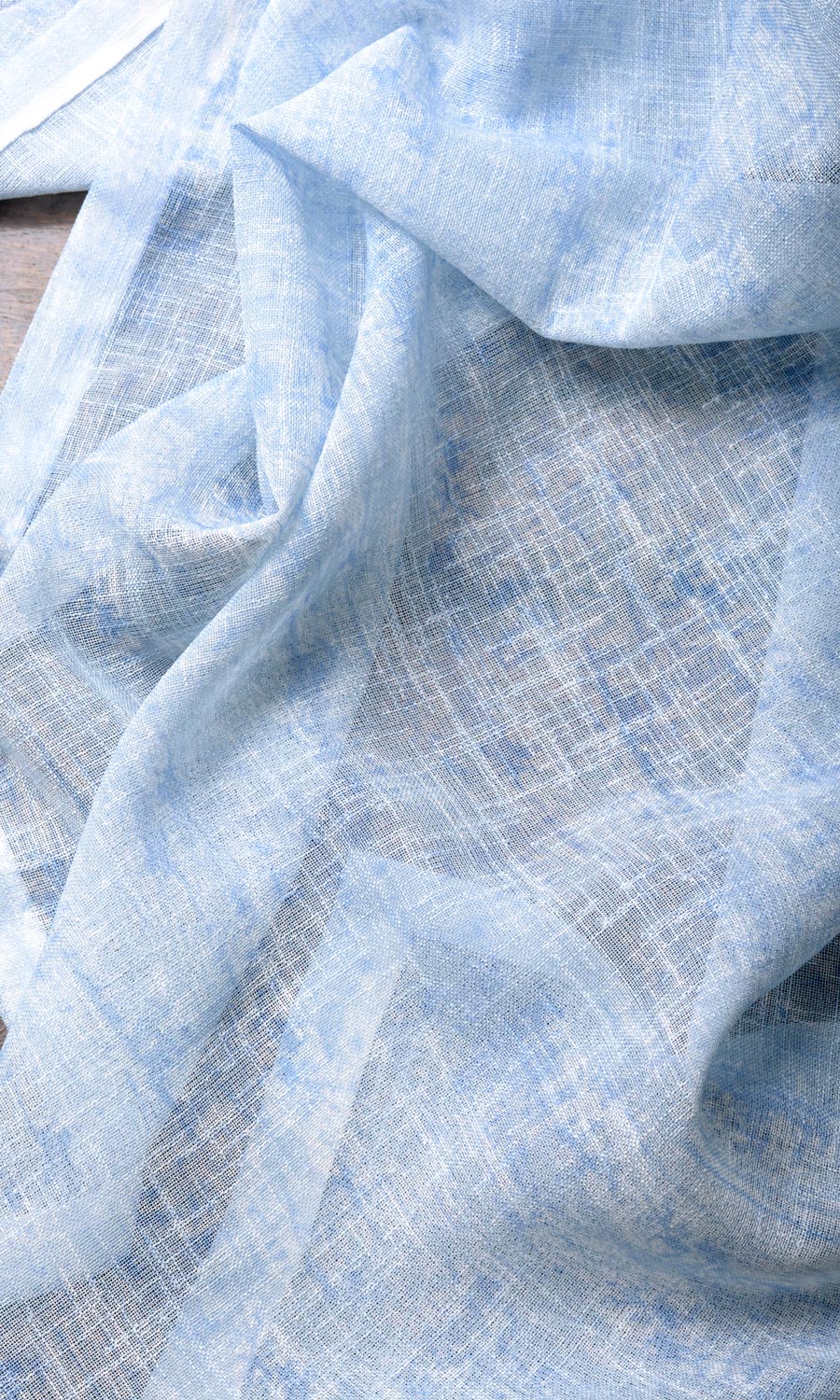 Sheer Roman Blinds & Window Shades (Blue)