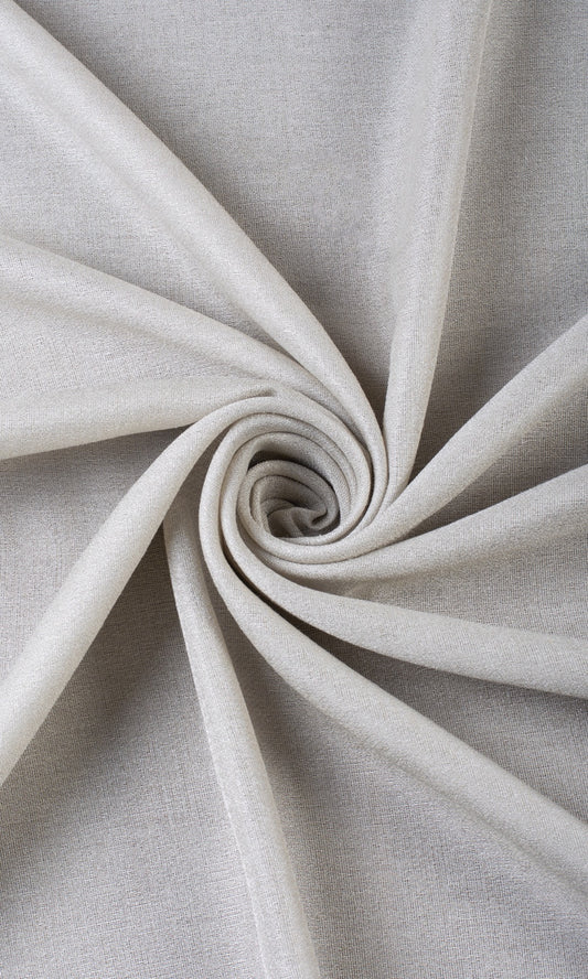 Plain Semi-Sheer Roman Blinds (Silver Gray)