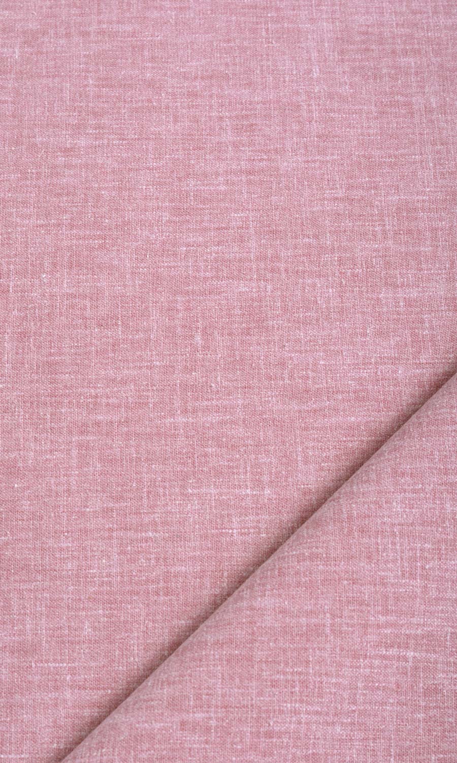Poly-Cotton Blend Home Textile Fabric Material Sample (Rose Pink)
