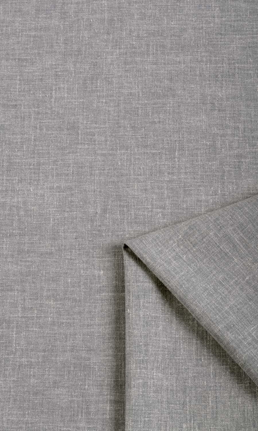 Linen Texture Flat, Plain, Fake, Faux, European Relaxed Roman Blinds (Grey)