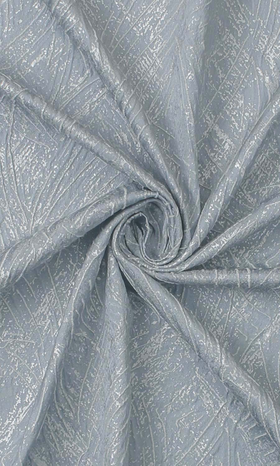 Self-Patterned Poly-Cotton Shades (Light Blue)