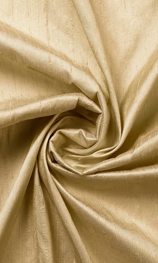 Pure Silk Fabric Blinds (Beige)