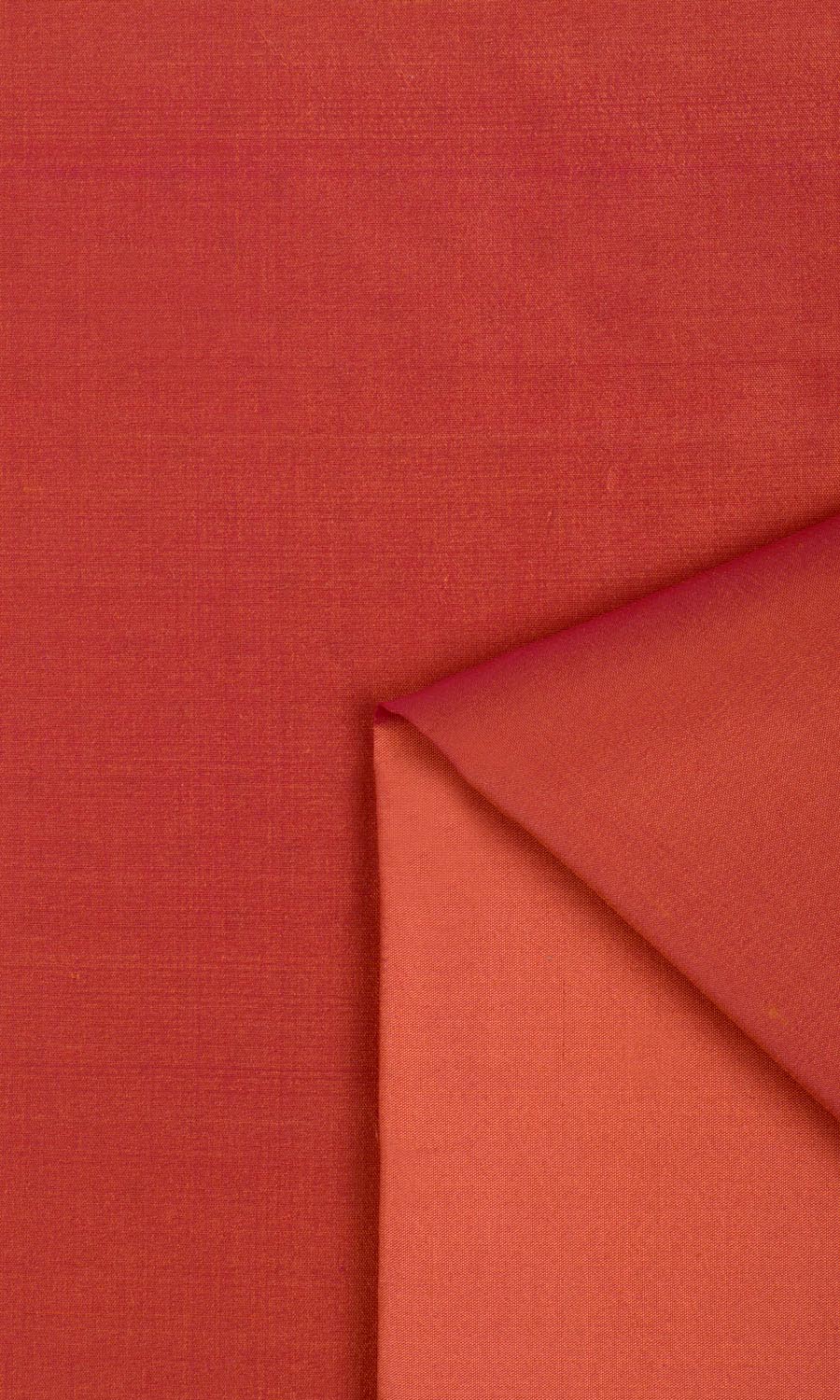 Shantung Silk Blinds (Brick Orange/ Red) Extra Long Short Wide