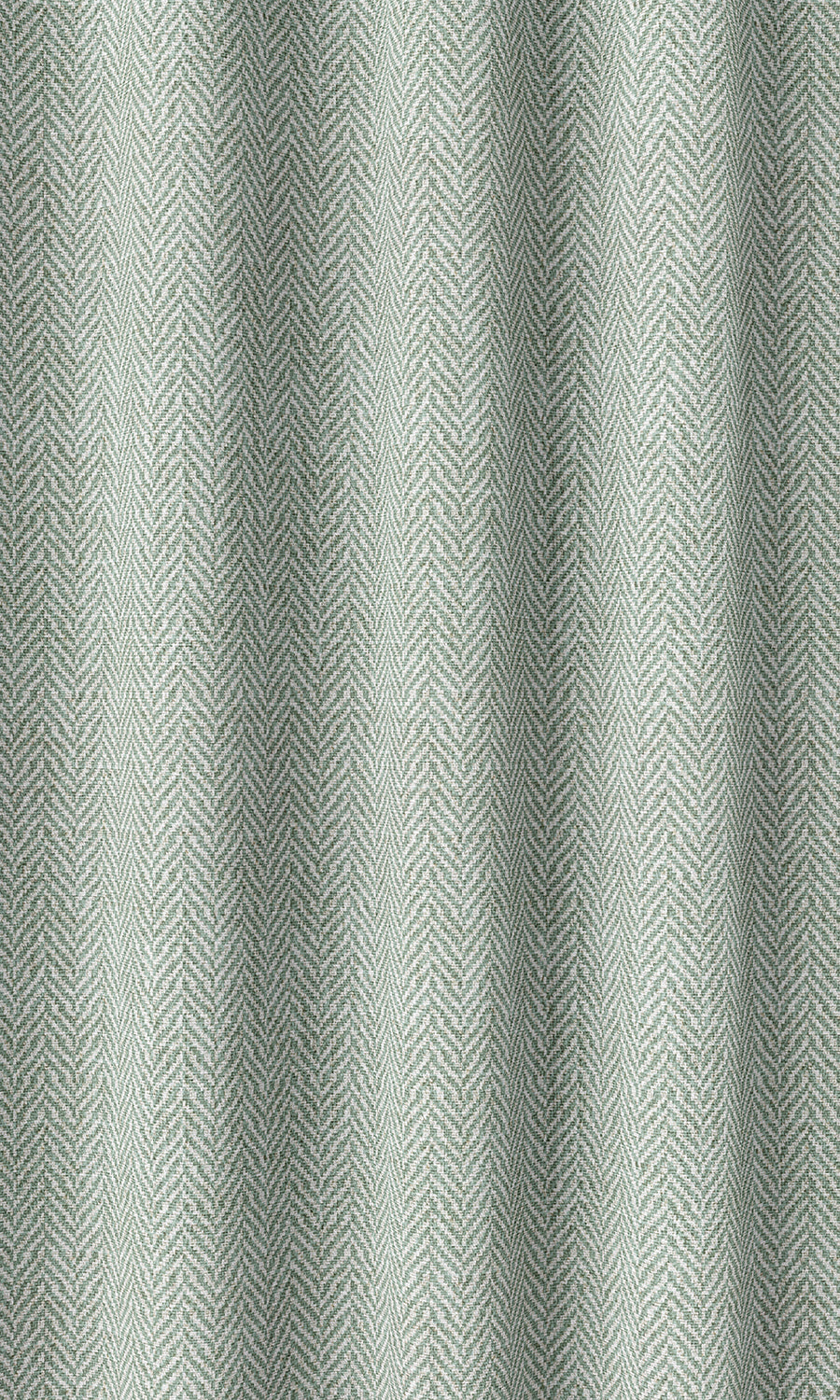 Herringbone Print Home Décor Fabric By the Metre (Egg Blue/ White)