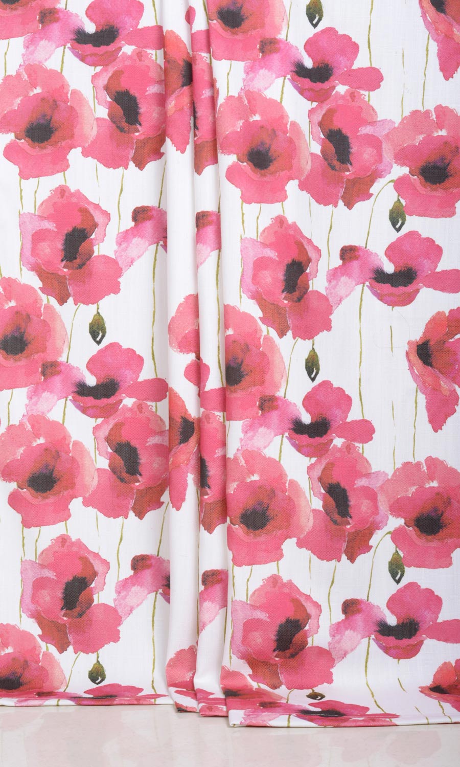 Water Lilies Floral Blinds (Pink) for Living, Bedroom, Kitchen, Bathroom