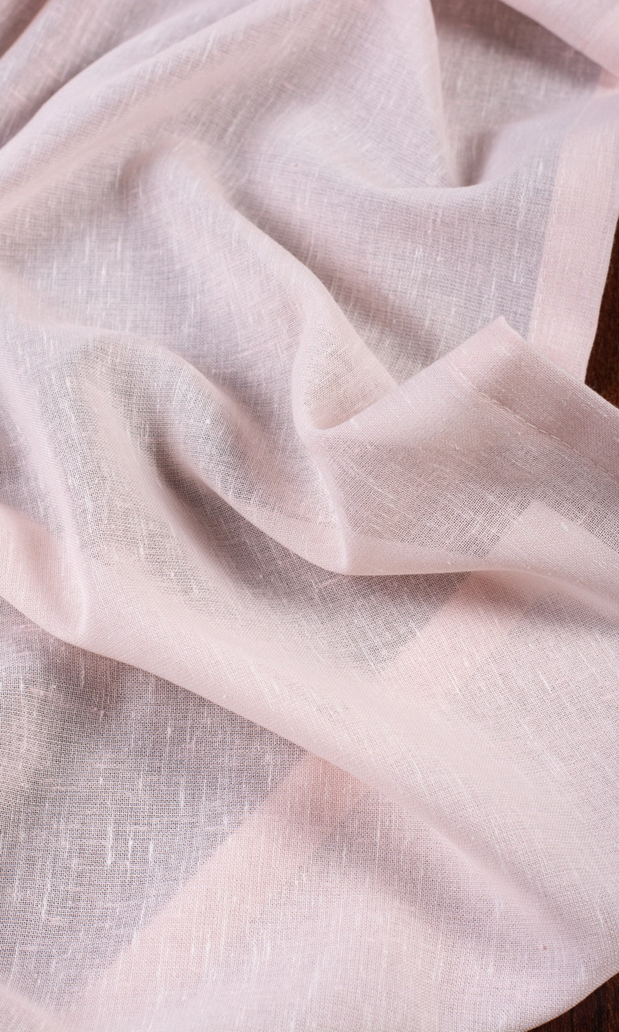 Plain Sheer Shades (Powder Pink) for Living, Bedroom, Kitchen, Bathroom