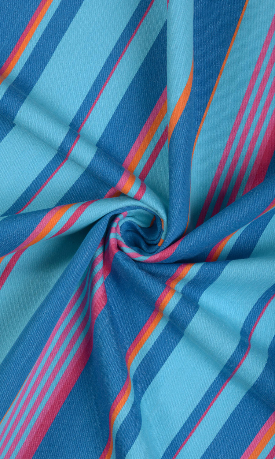 Cotton Fabric Blinds (Blue) Extra Long Short Wide