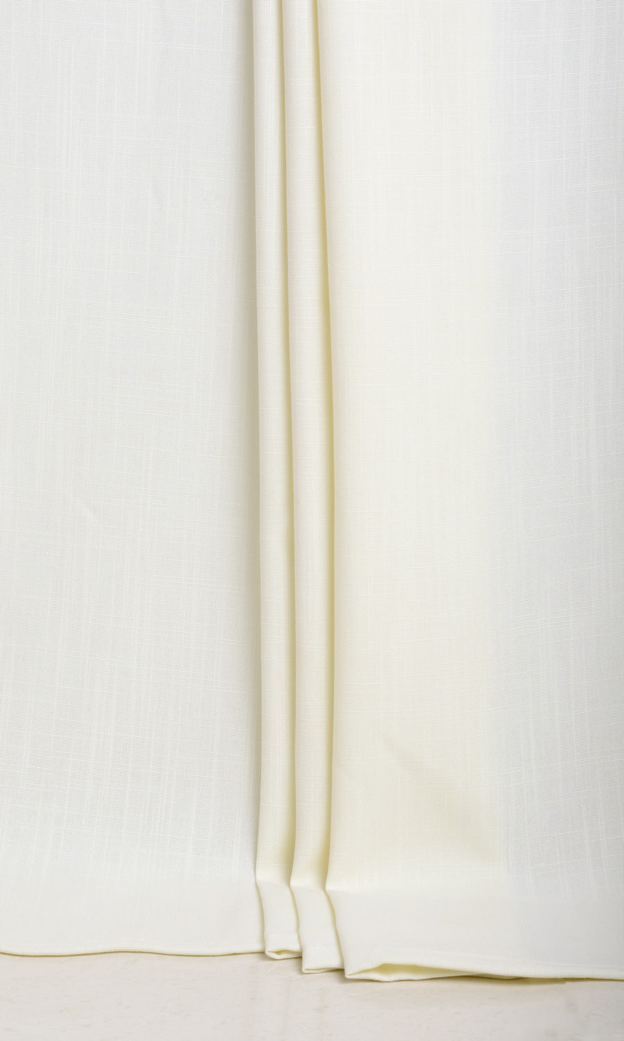 Plain Linen Texture Roman Blinds & Window Shades (White)