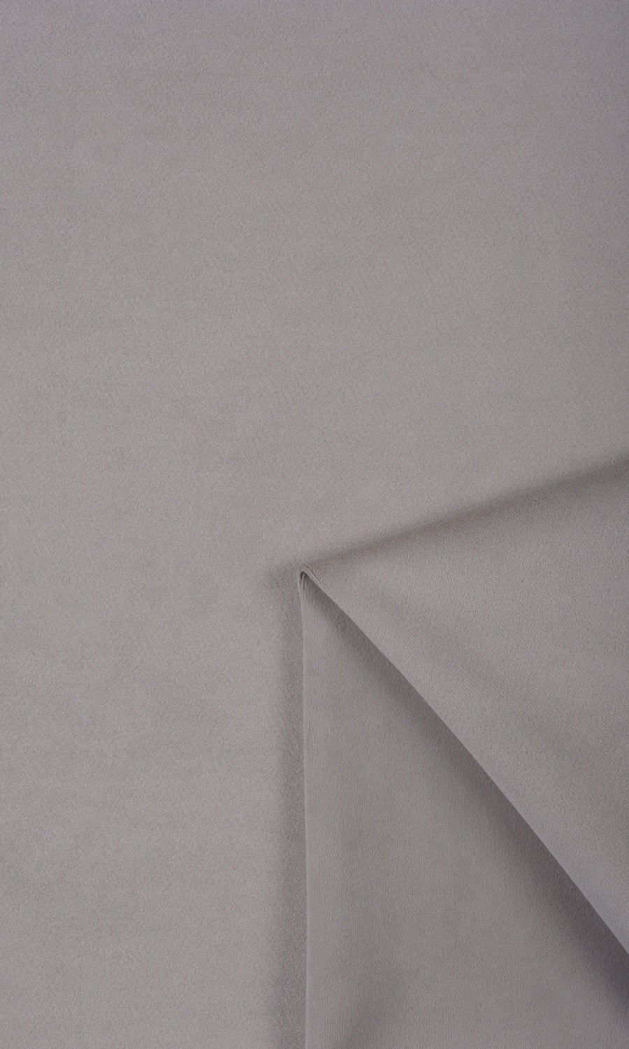Velvet Window Treatments Fabric By the Metre (Pale Greige)