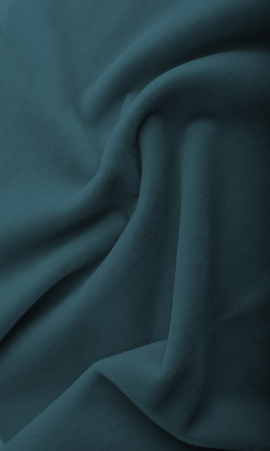 Velvet Home Textile Fabric Material Sample (Steel Blue)