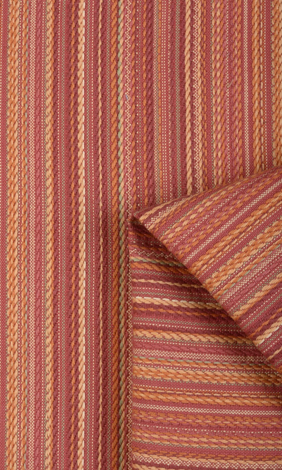 Cotton Window Treatments Fabric Sample (Red)