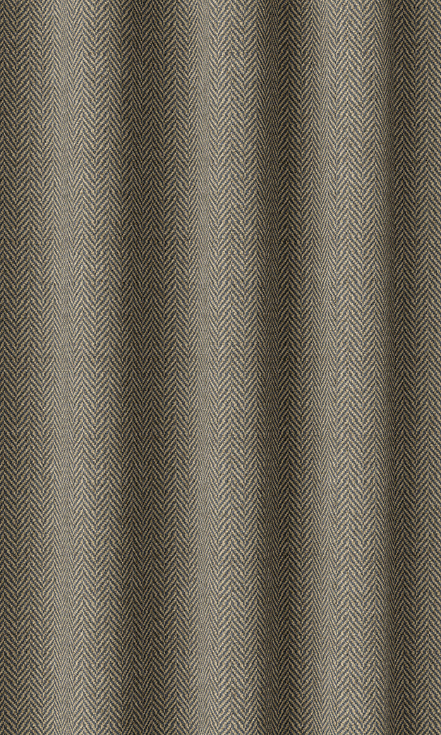 Herringbone Textured Home Décor Fabric Sample (Warm Grey/ Brown)