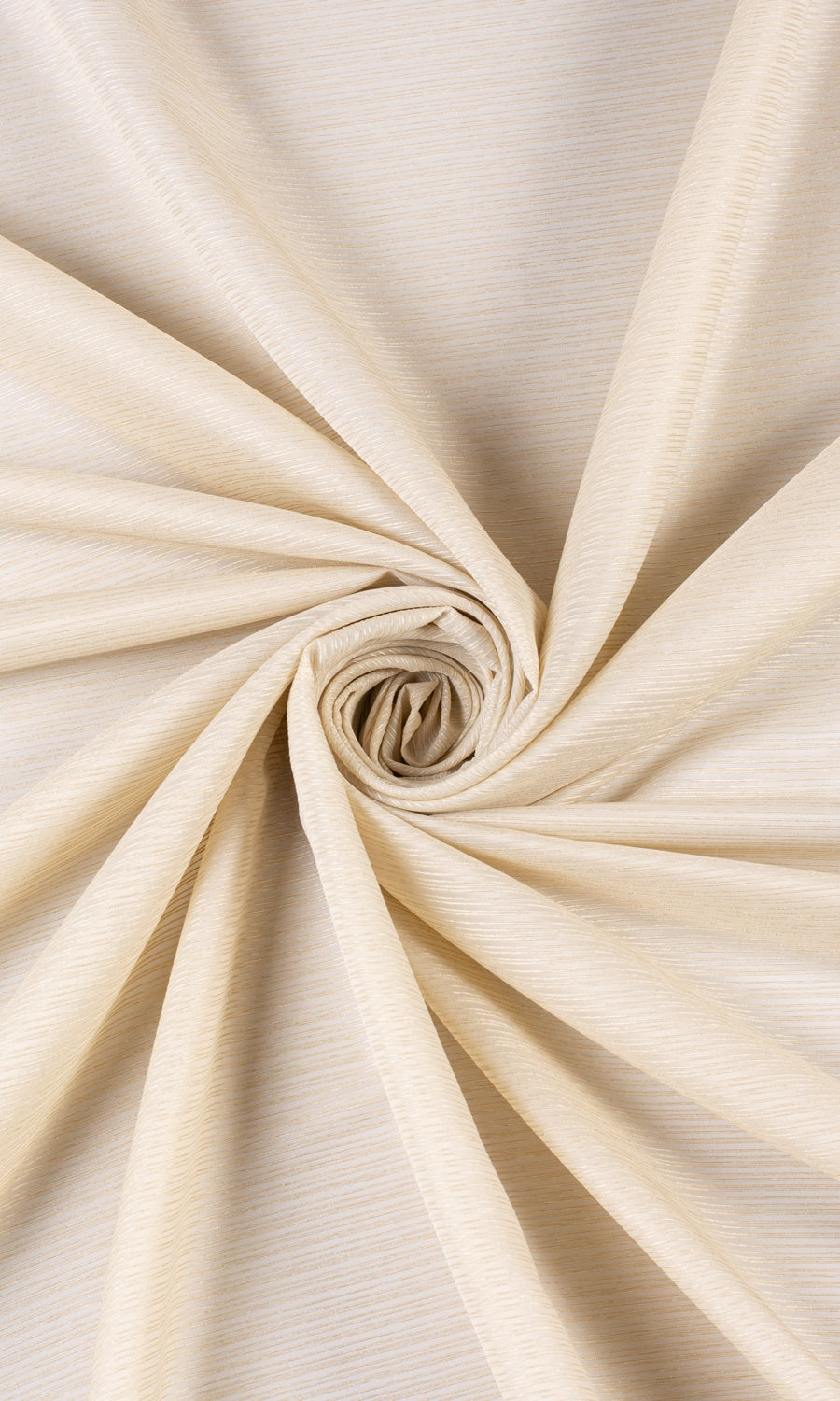 Striped Sheer Flat, Plain, Fake, Faux, European Relaxed Roman Blinds (Champagne Beige)