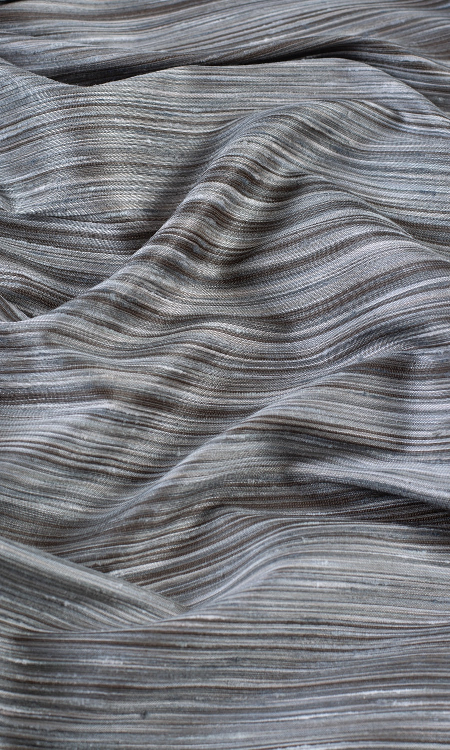 Textured Roman Blinds & Window Shades (Grey/ Black)