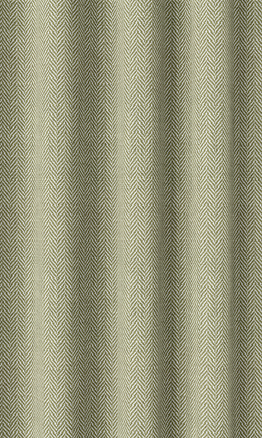 Herringbone Textured Roman Blinds (Green)