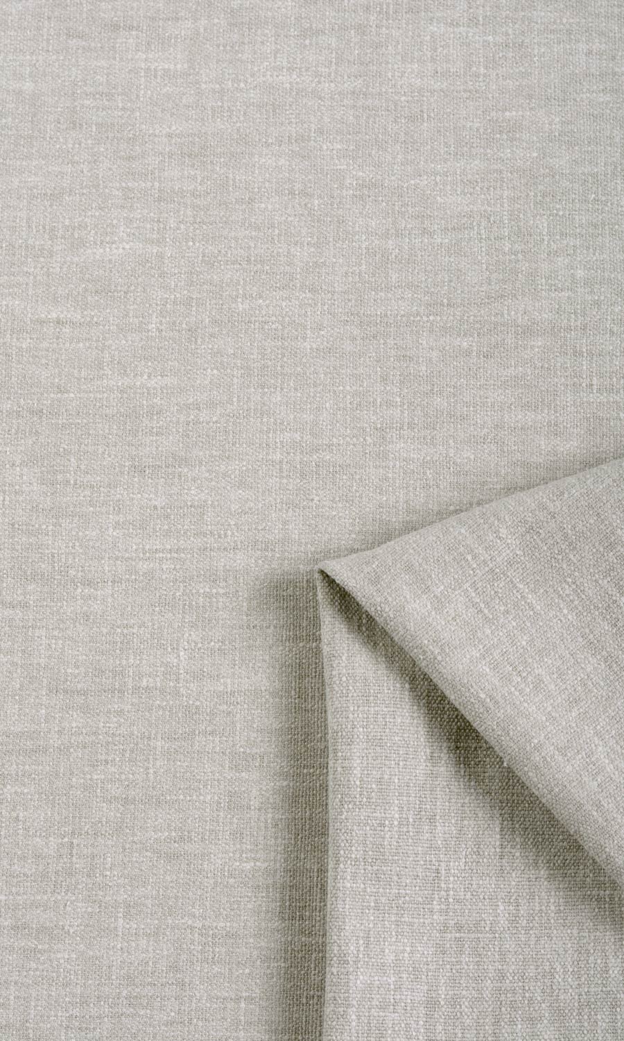 Poly-Cotton Blend Home Textile Fabric Material Sample (Pale Grey-Beige)