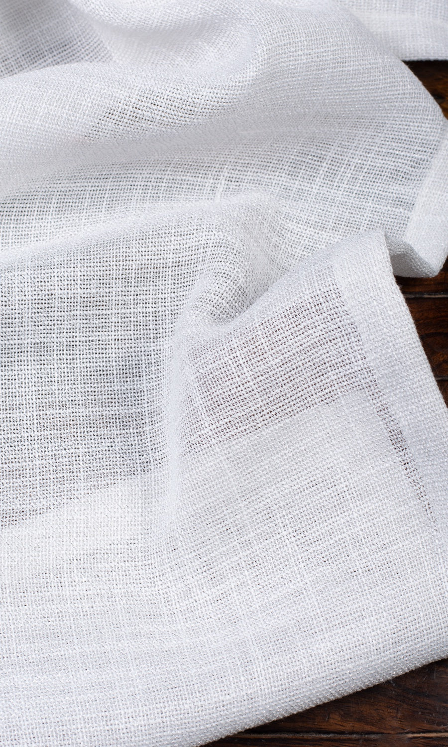 Textured Sheer Blinds (Porcelain White)