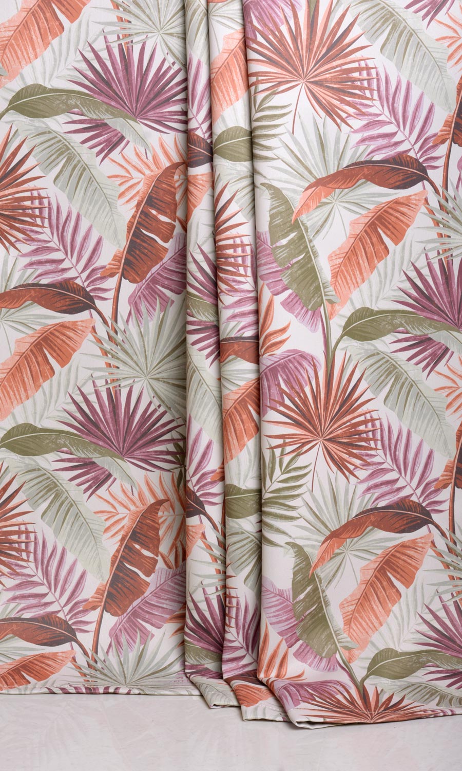 Botanical Floral Blinds (Purple/ Green) for Living, Bedroom, Kitchen, Bathroom