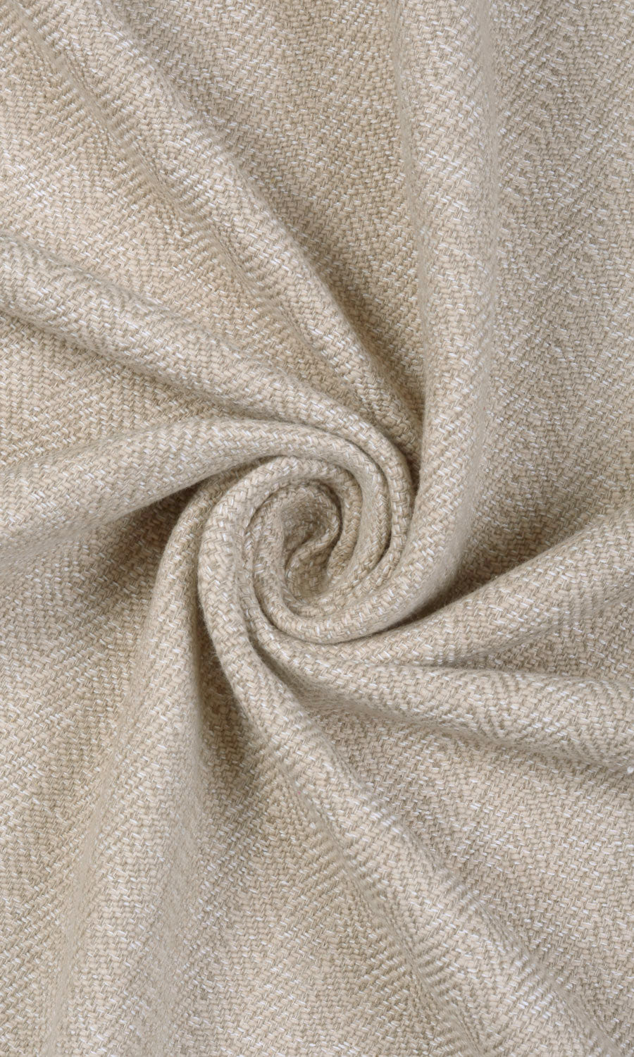 Cotton Fabric Material By the Metre (Beige)