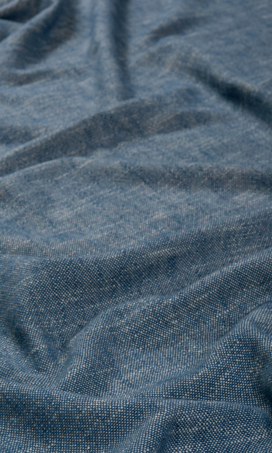 Plain Cotton Any Size Style Roman Blinds (Navy Blue)