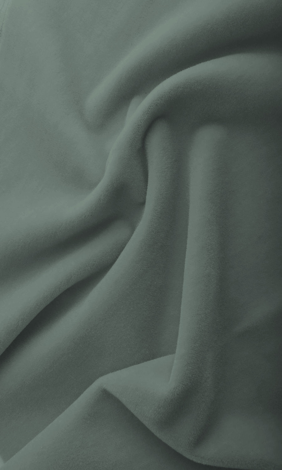 Velvet Home Textile Fabric Material Sample (Stone Blue)