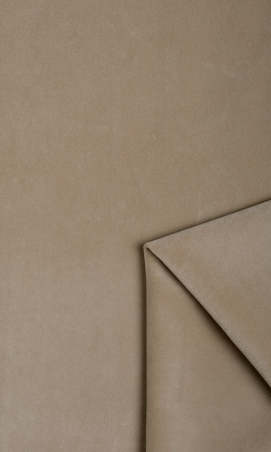 Velvet Fabric Blinds (Deep Taupe) for Living, Bedroom, Kitchen, Bathroom