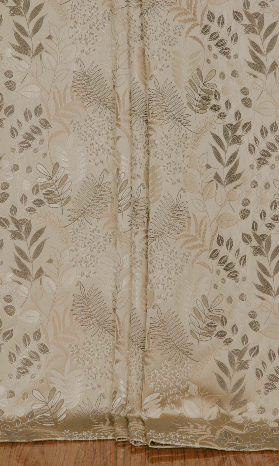 Botanical Roman Blinds (Mocha Brown) for Living, Bedroom, Kitchen, Bathroom